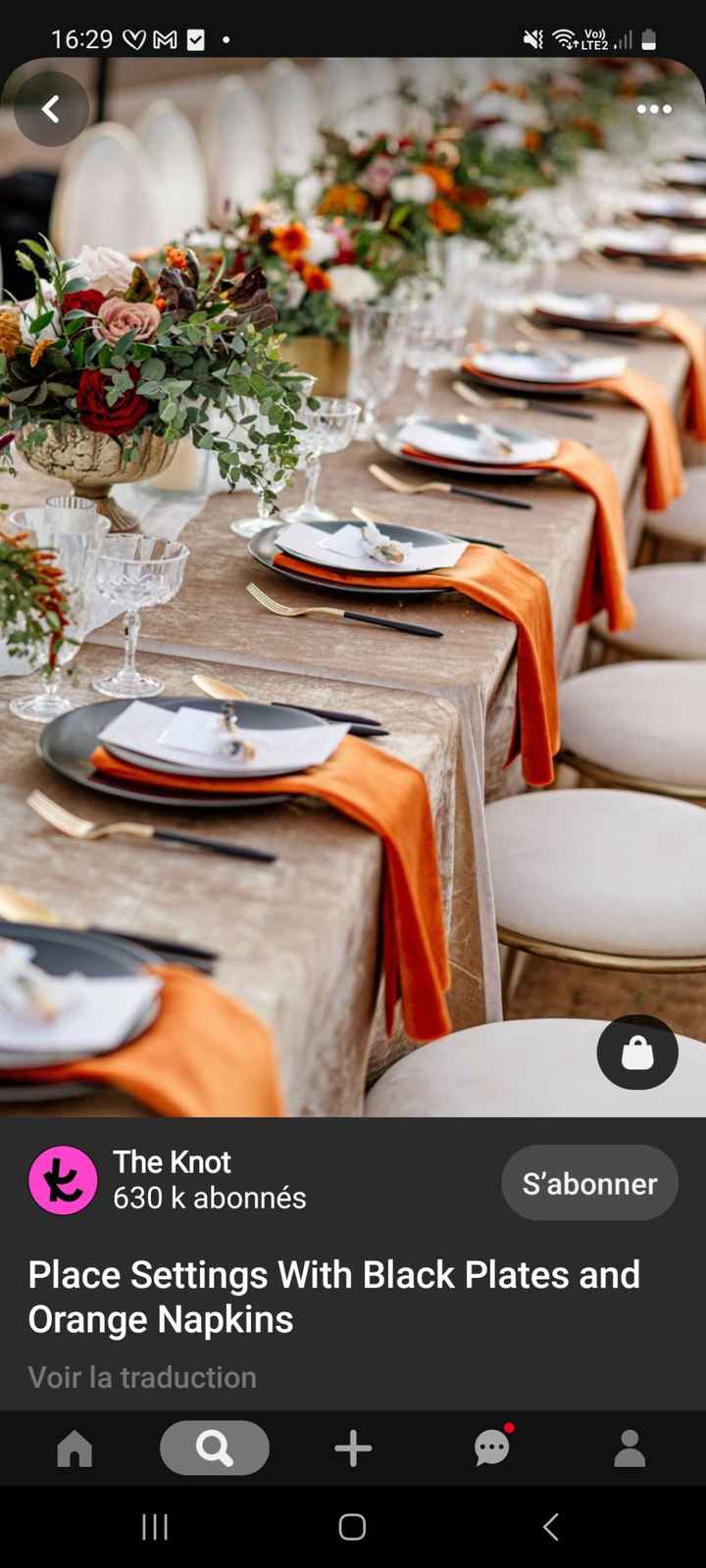Idée thème pour mariage en octobre couleur automne ! - 1