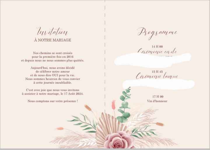 Faire-part - 2