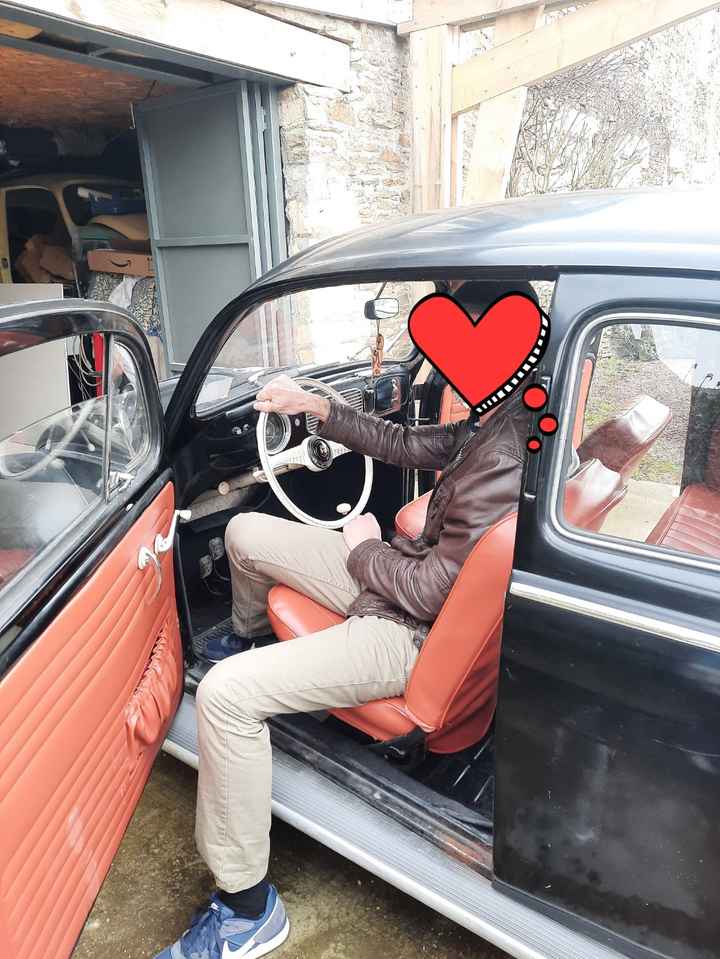 Notre voiture jour j ❤️ - 2