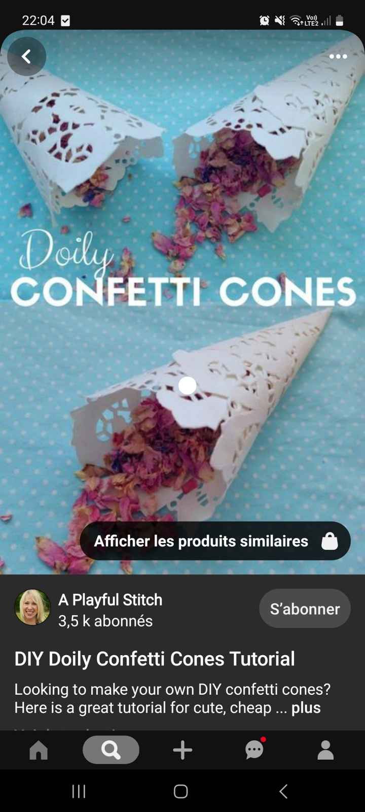 Confettis de fleurs séchées - 1