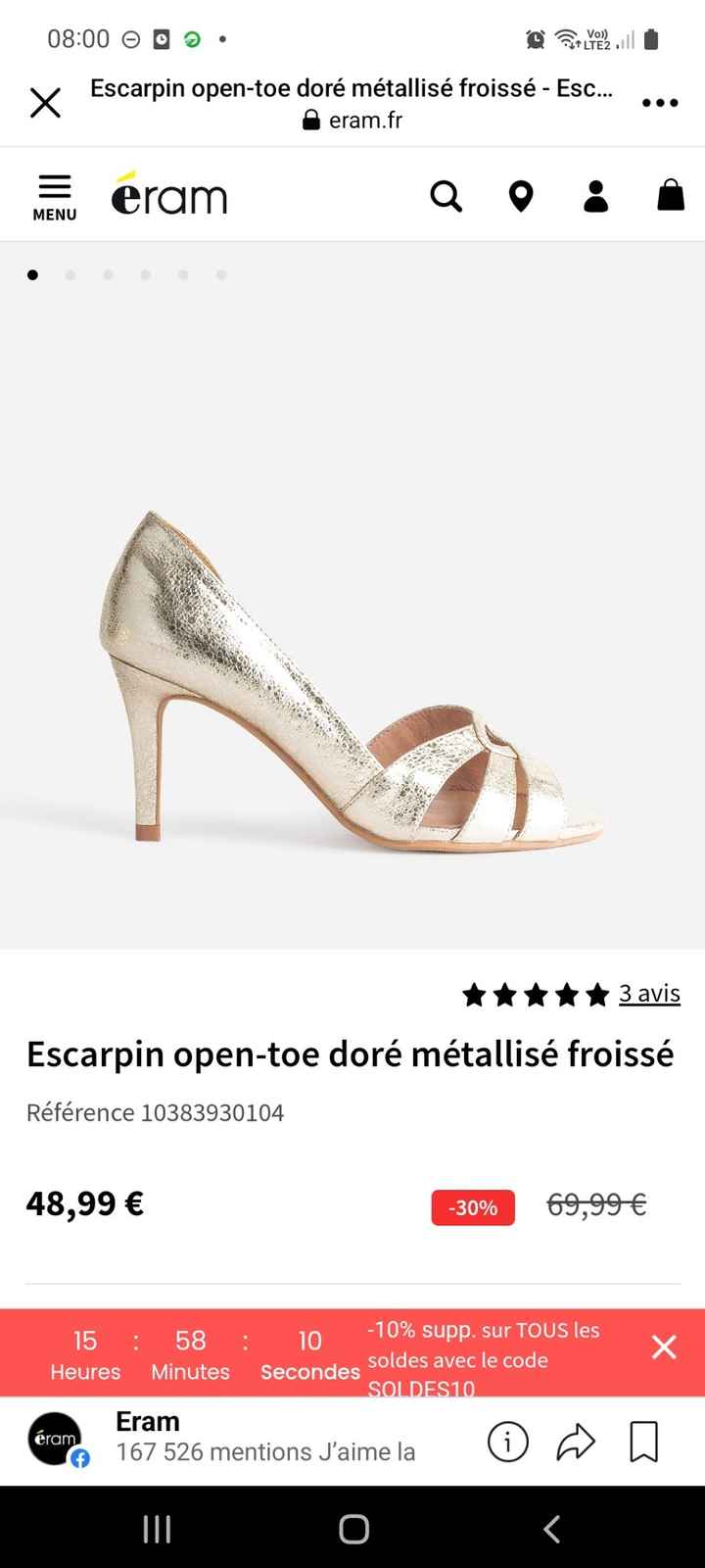 Chaussures mariée - 1