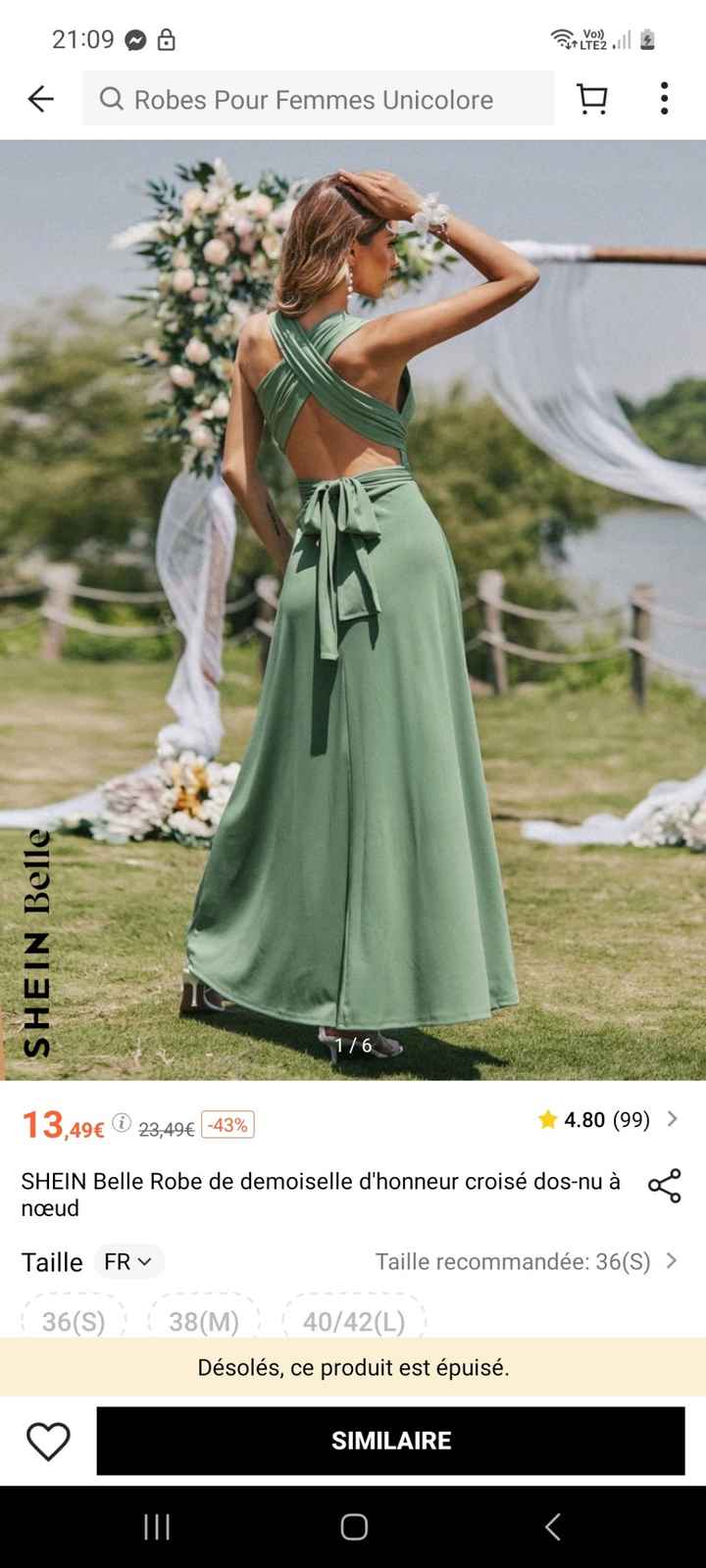 Robes demoiselle d’honneur - 3