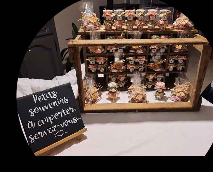 Décor pour cadeaux invités - 1