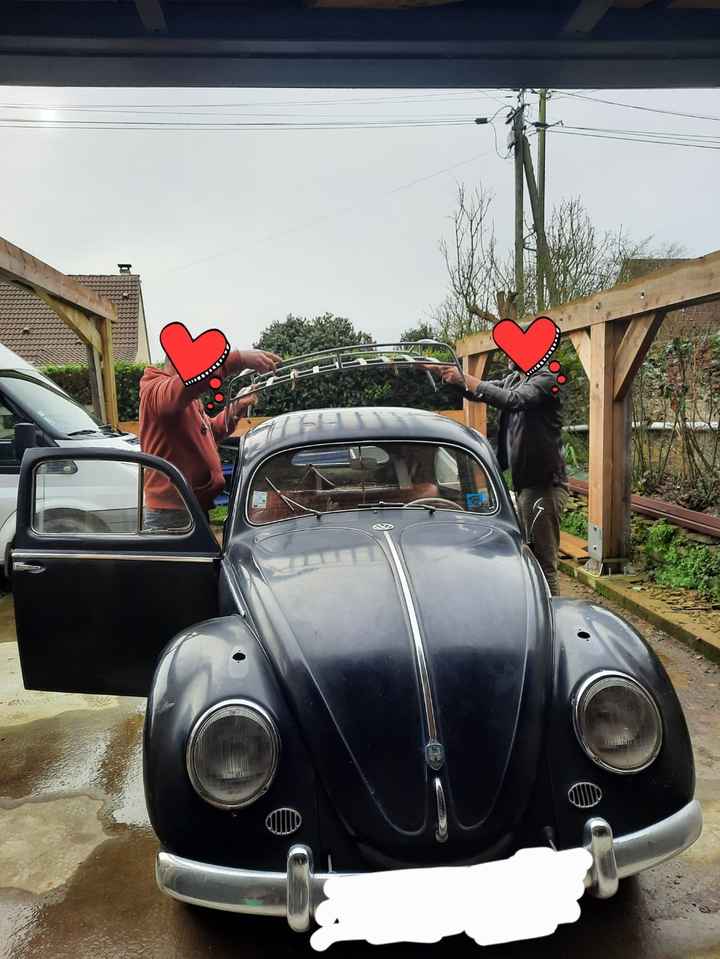 Décoration voiture mariage - 1
