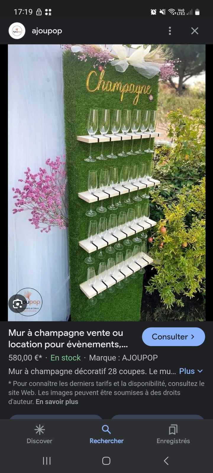 Cascade de champagne - 1