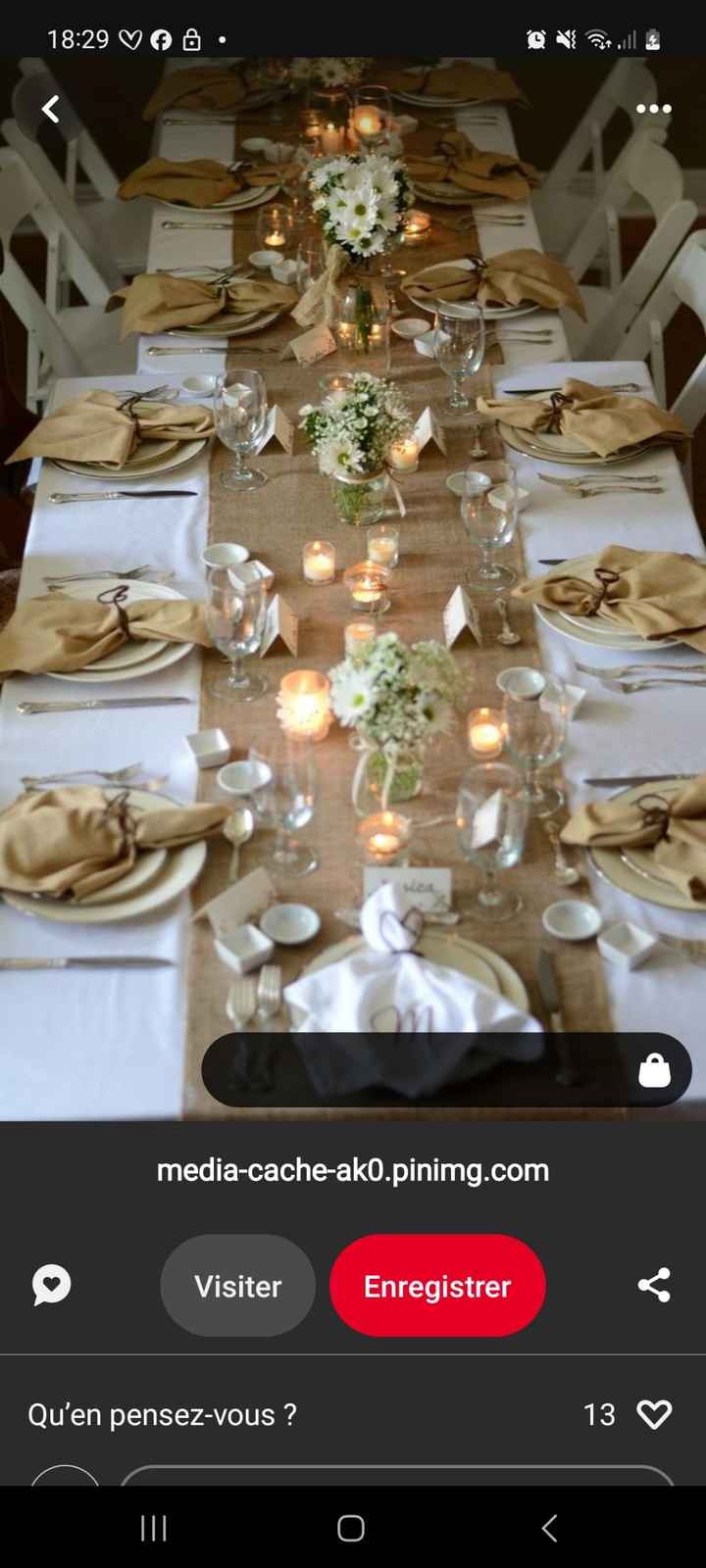 Déco table - 3