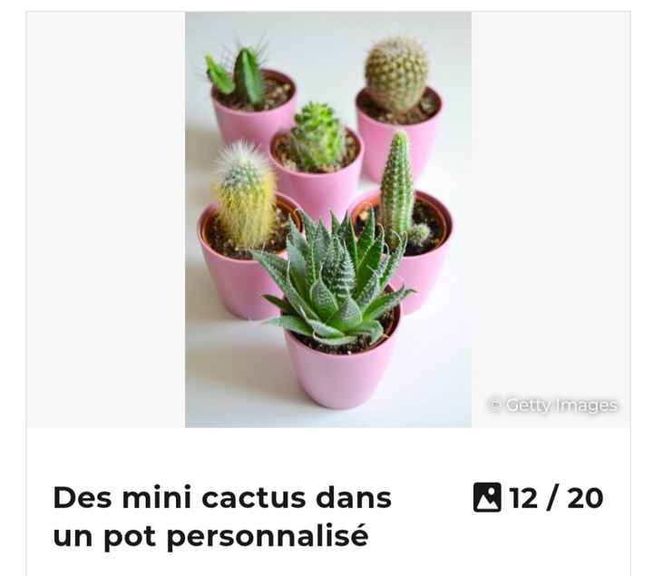 Cadeaux pour les invités - 7