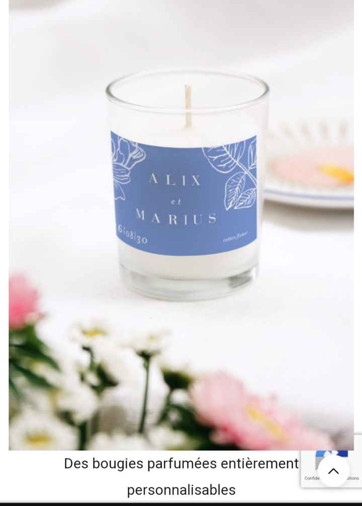 Cadeaux pour les invités - 8