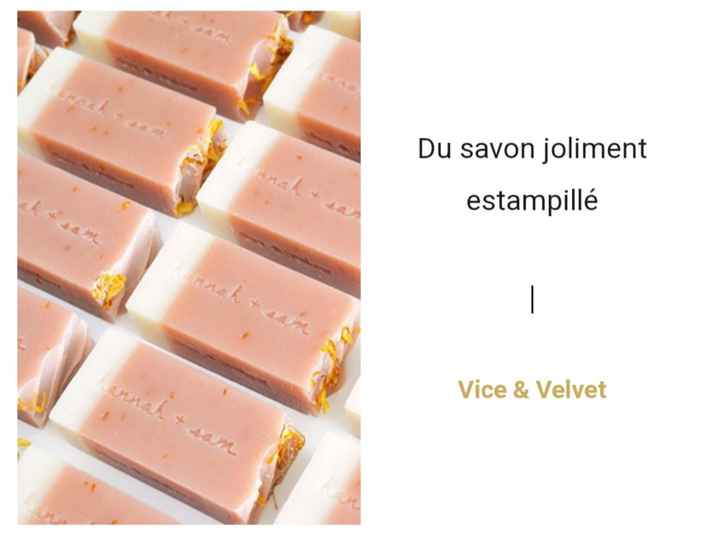 Cadeaux pour les invités - 9