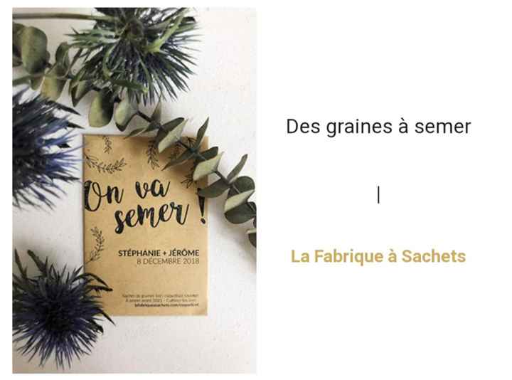 Cadeaux pour les invités - 12