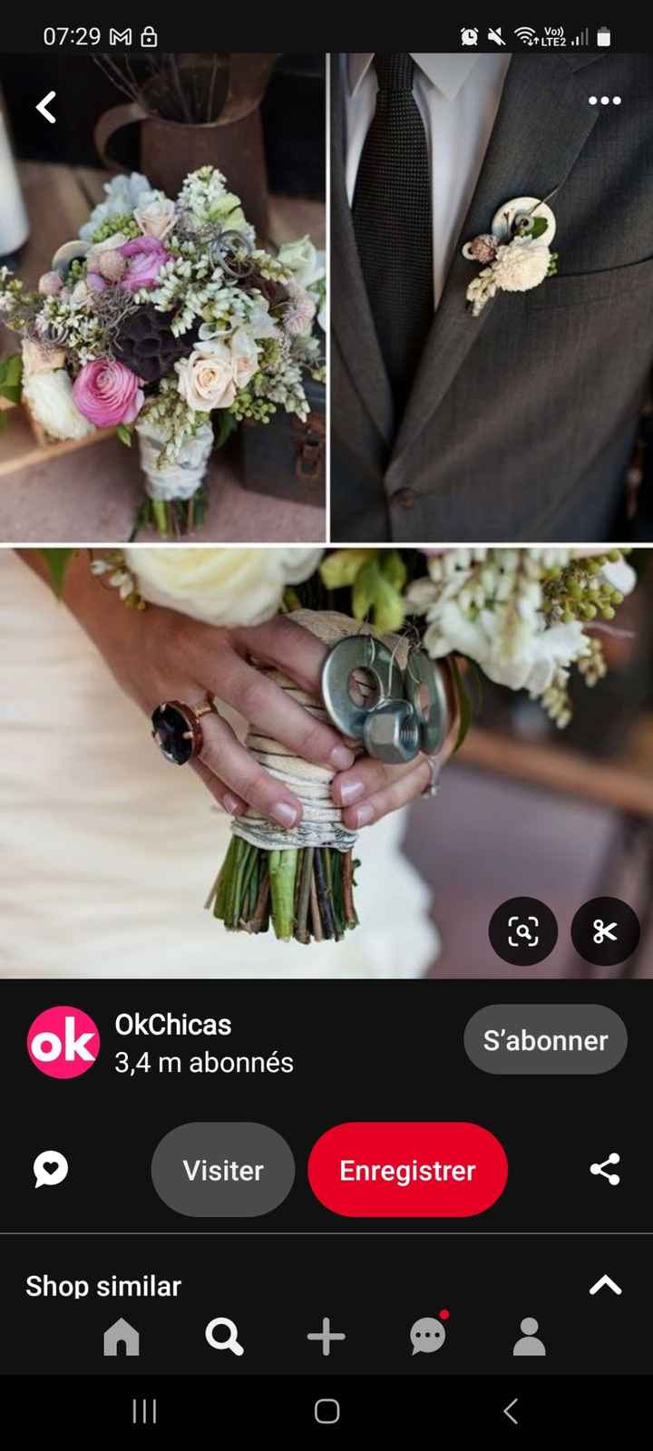 Bouquet de fleurs de la mariée - 2