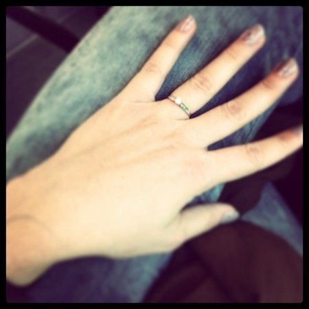 Ma bague de fillançaille