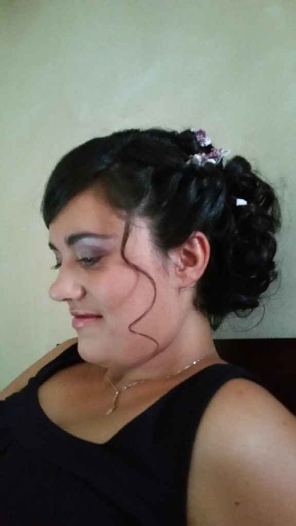 Essai maquillage et coiffure - 1