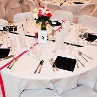 décoration table des invités