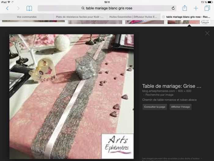 Deco de table