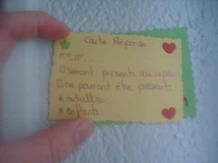 mes cartes reponses