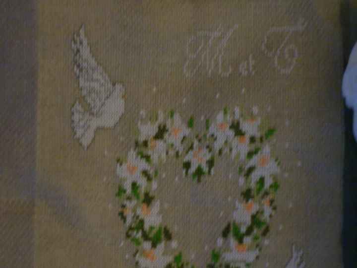 Coussin d'alliance DIY