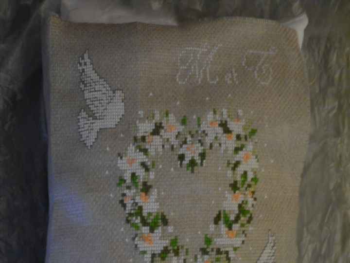 Coussin d'alliance DIY 2