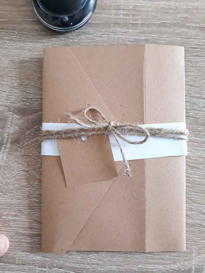 Diy du jour, sachet pour graine et prototype faire part - 2