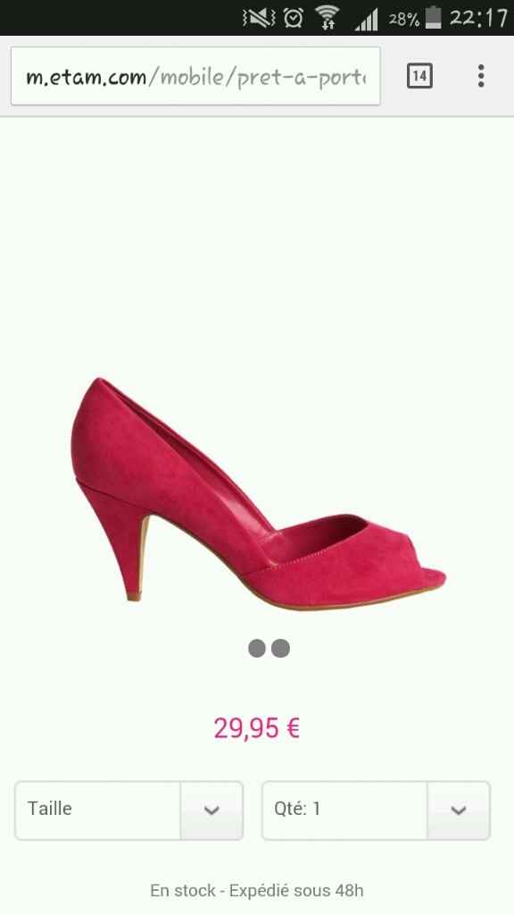 Chaussures offerte - 2