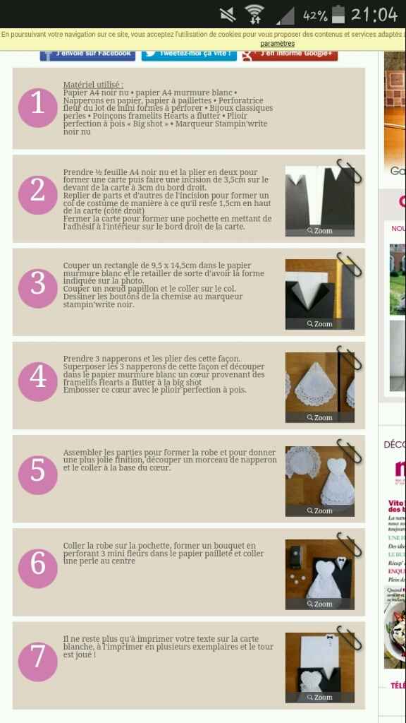 Tuto diy faire part - 1