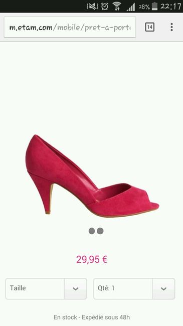 Chaussures offerte - 2