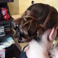 Coiffure derrière droite