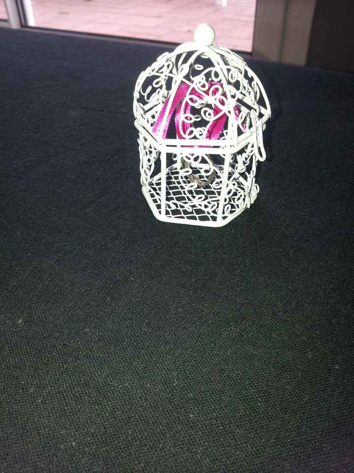 Idées de porte alliances originaux - pas de coussin ! - 1