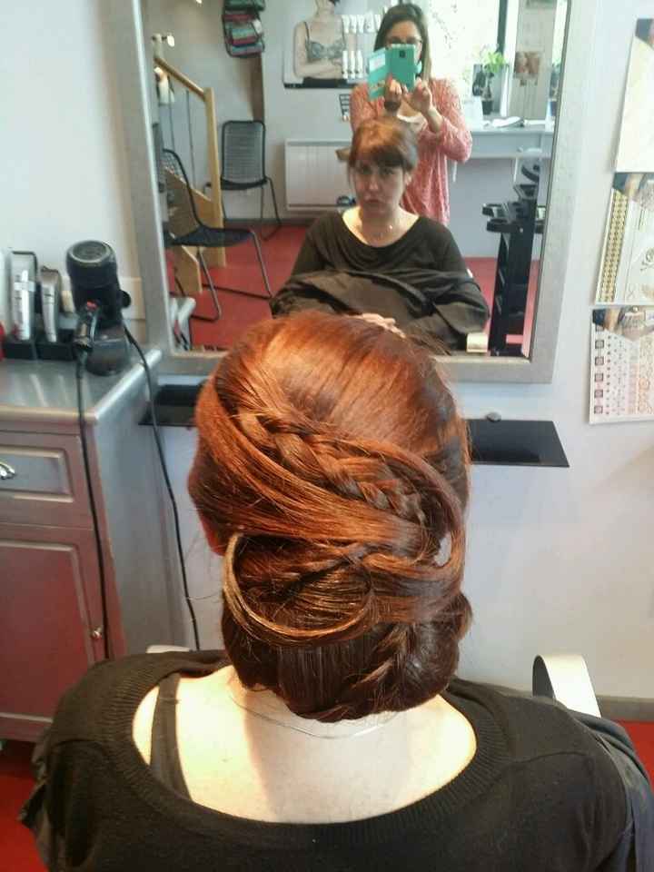 Chignon bas . - 2