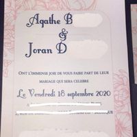 Besoin d’avis - faire-part de mariage - 2