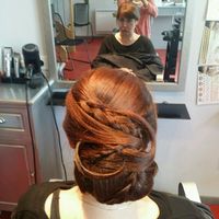 Chignon bas . - 2