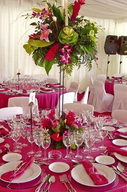 nos "peut être" centres de table