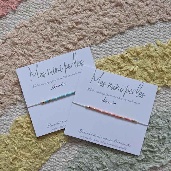 Cadeaux parents et témoins ? - 1