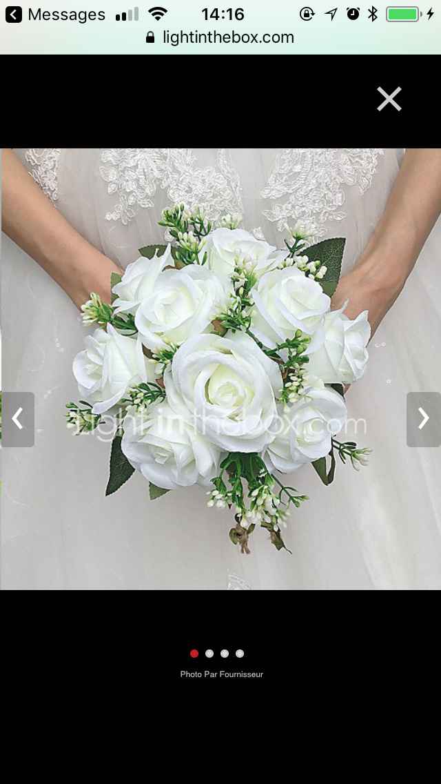 Bouquet demoiselle d’honneur 