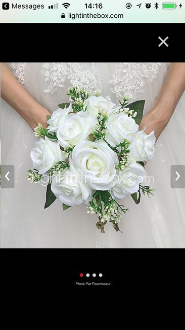 Bouquet demoiselle d’honneur 