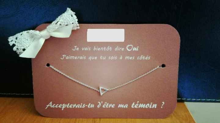 Demande de témoin de mariage - 1