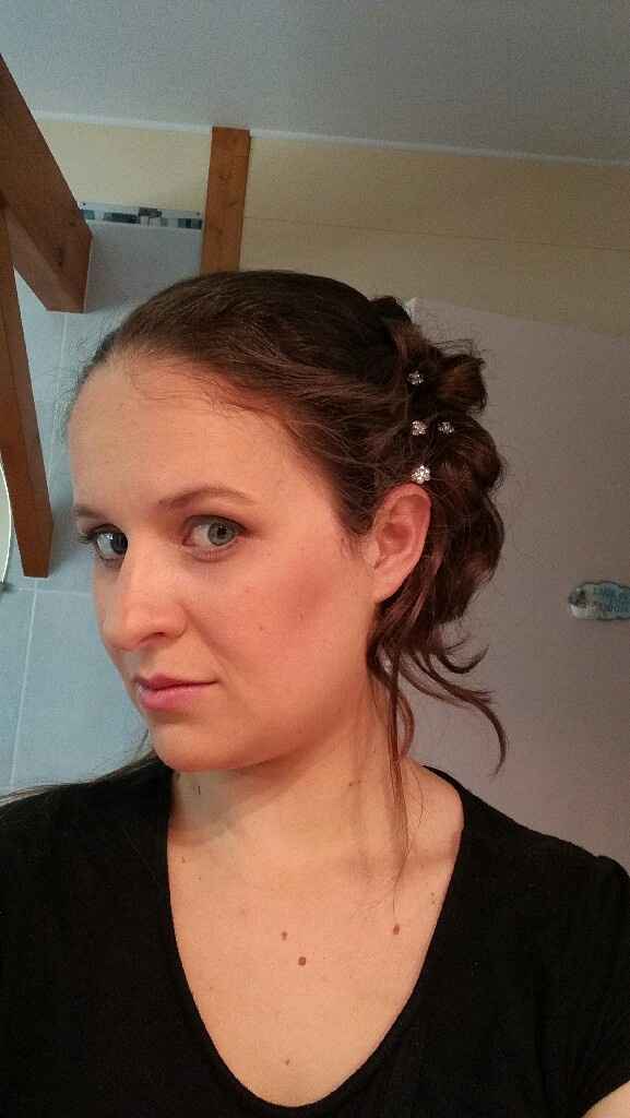 Essai coiffure et maquillage - 1