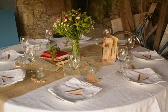 Mon mariage d'automne autours des livres - 1