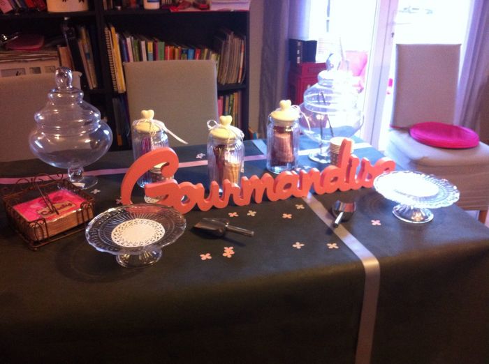 Essai table candy bar 