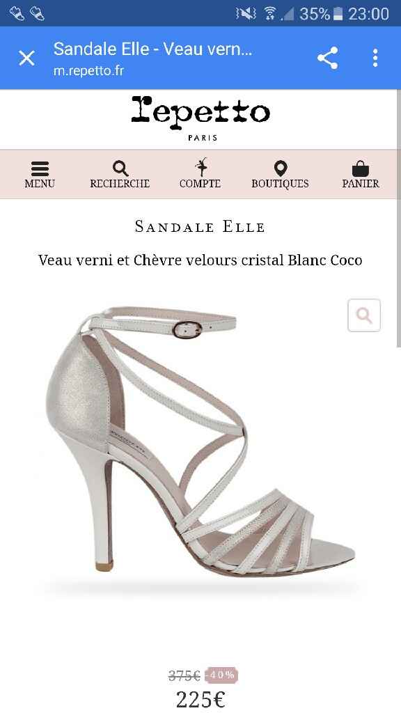 De jolies chaussures en cadeau !! - 1