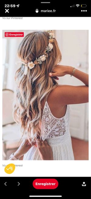 Couronne de fleur ou headband - 2