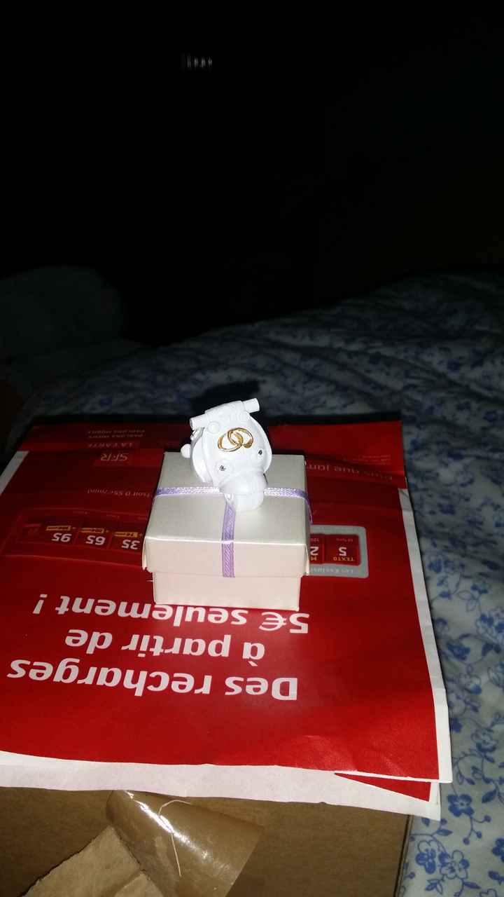 Qui a déjà garni ses contenants à dragées? - 1