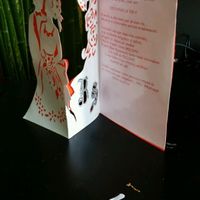 Mon faire part kirigami diy - 2