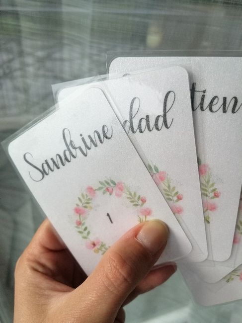 Cartes plan de table 1