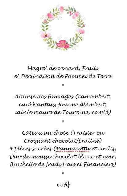 Repas boheme chic - 1