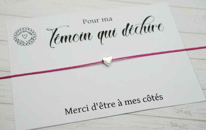 Cadeaux temoins - 1