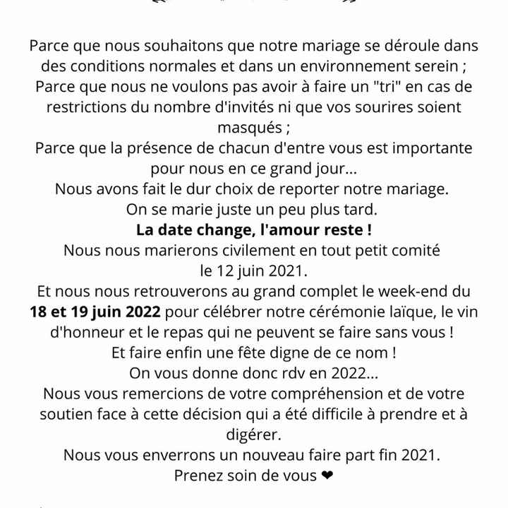 Save the New date - 1