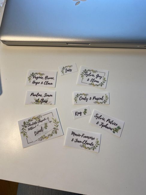 Nos étiquettes pour les faire-parts