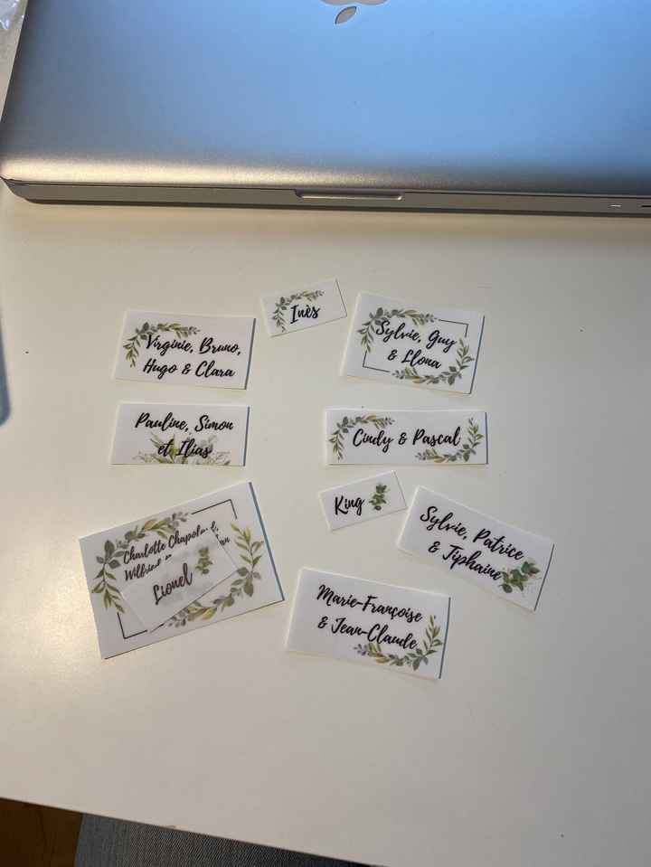 Nos étiquettes pour les faire-parts