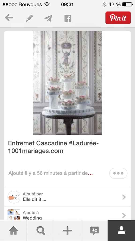 Cherche présentoirs cylindriques pour entremets. - 1